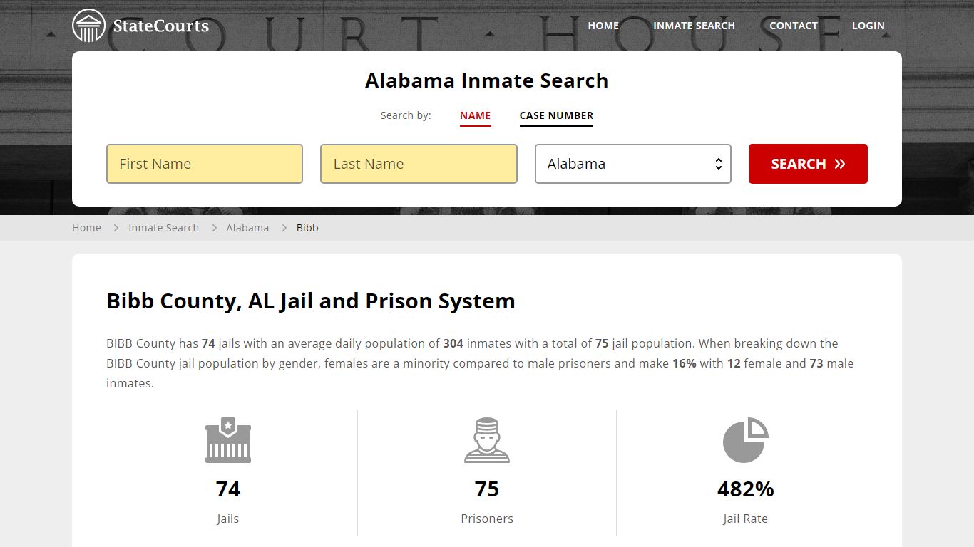Bibb County, AL Inmate Search - StateCourts