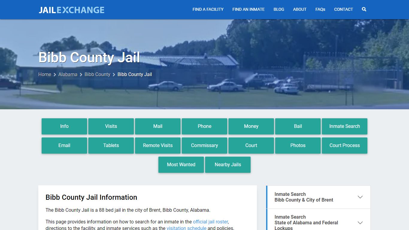 Bibb County Jail , AL Inmate Search, Information
